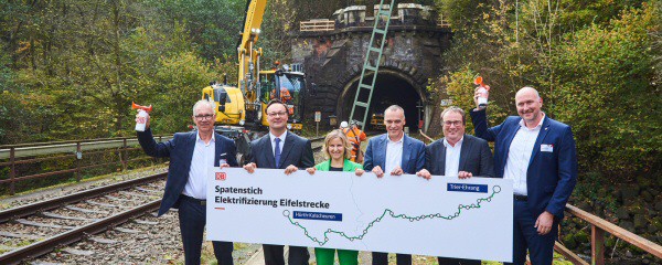 Elektrifizierung der Eifelstrecke startet