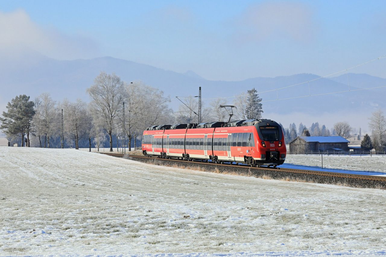 Unterwegs im winterlichen Bayern