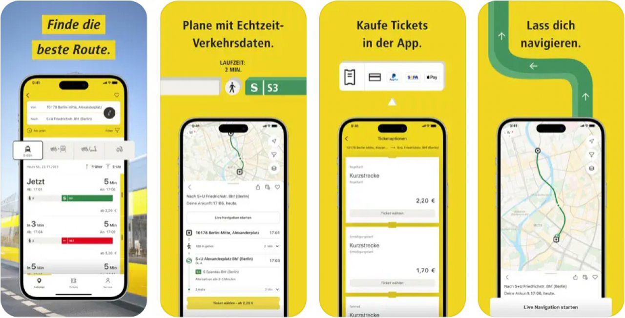 BVG Fahrinfo-App