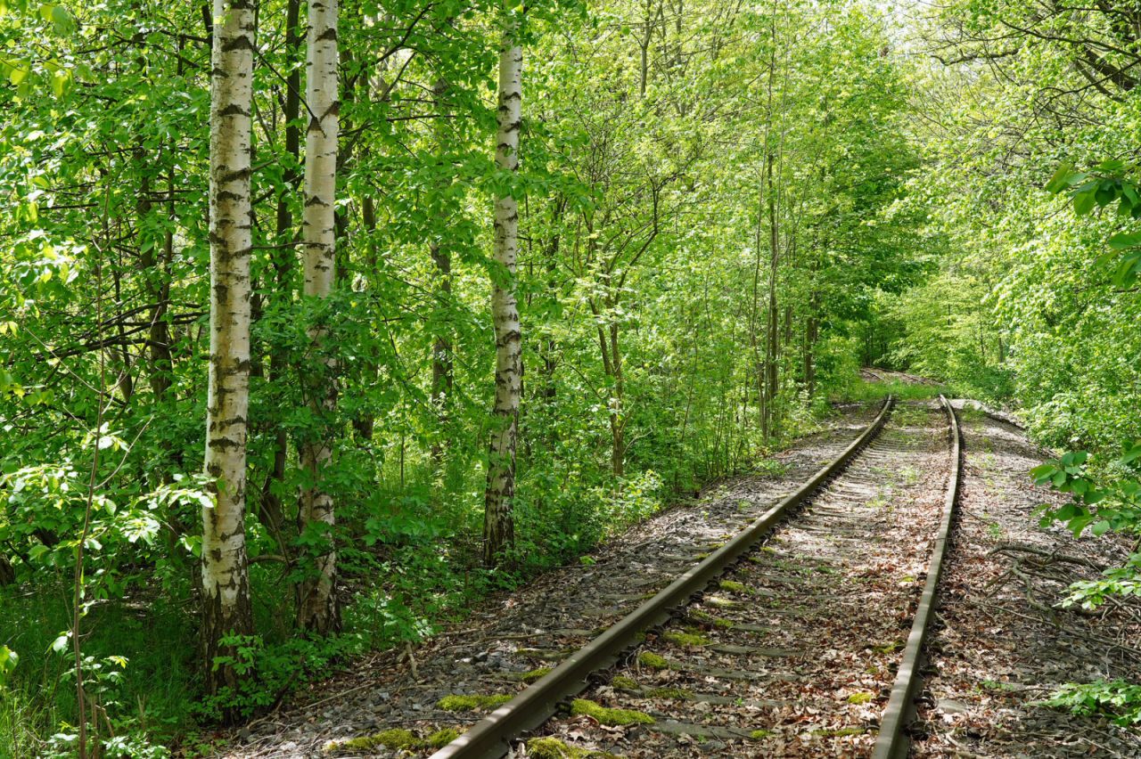 Stillgelegte Eisenbahninfrastruktur