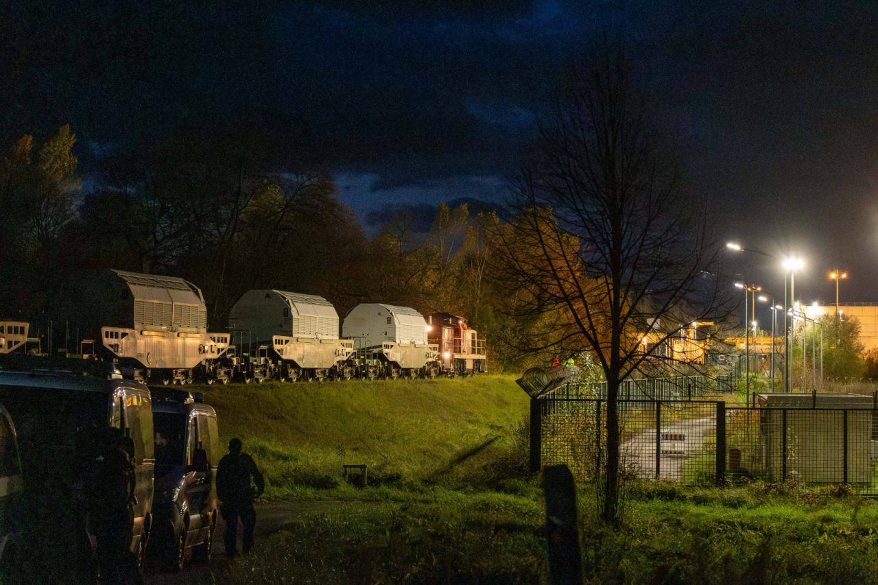 Castor Transport nach Philippsburg, 20.11.2024