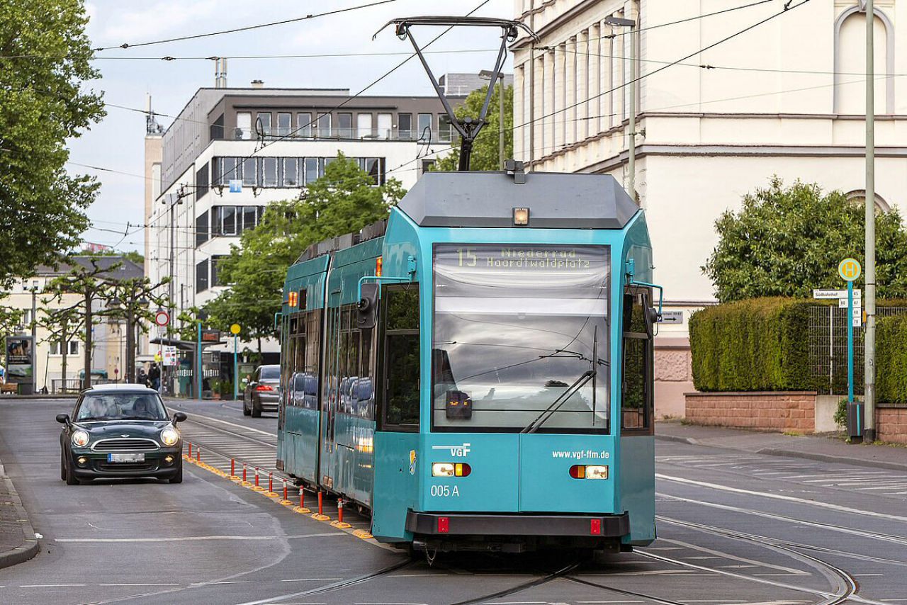 Straßenbahn in Frankfurt