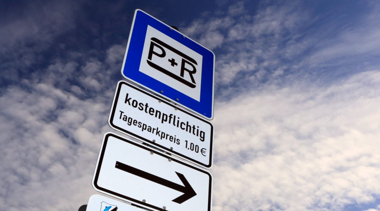 P+R Schild