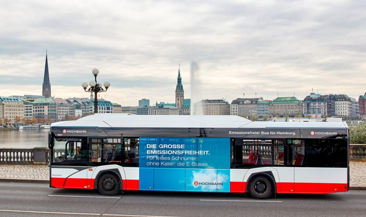 E-Bus in Hamburg