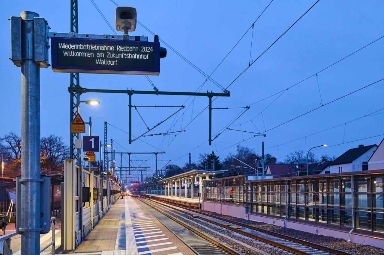 Wiederinbetriebnahme Riedbahn