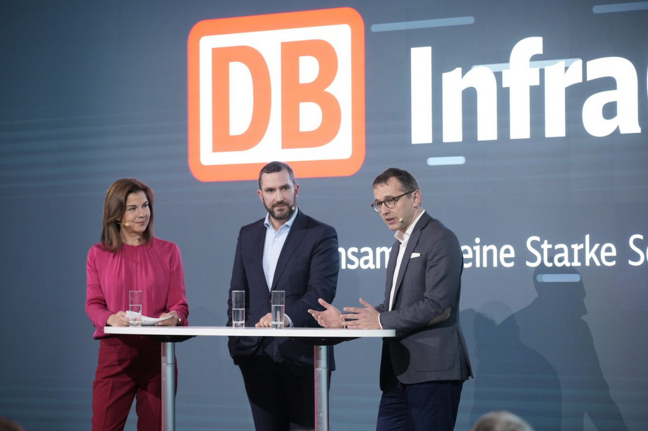 Auftakt der DB InfraGO AG Anfang 2024 in Berlin