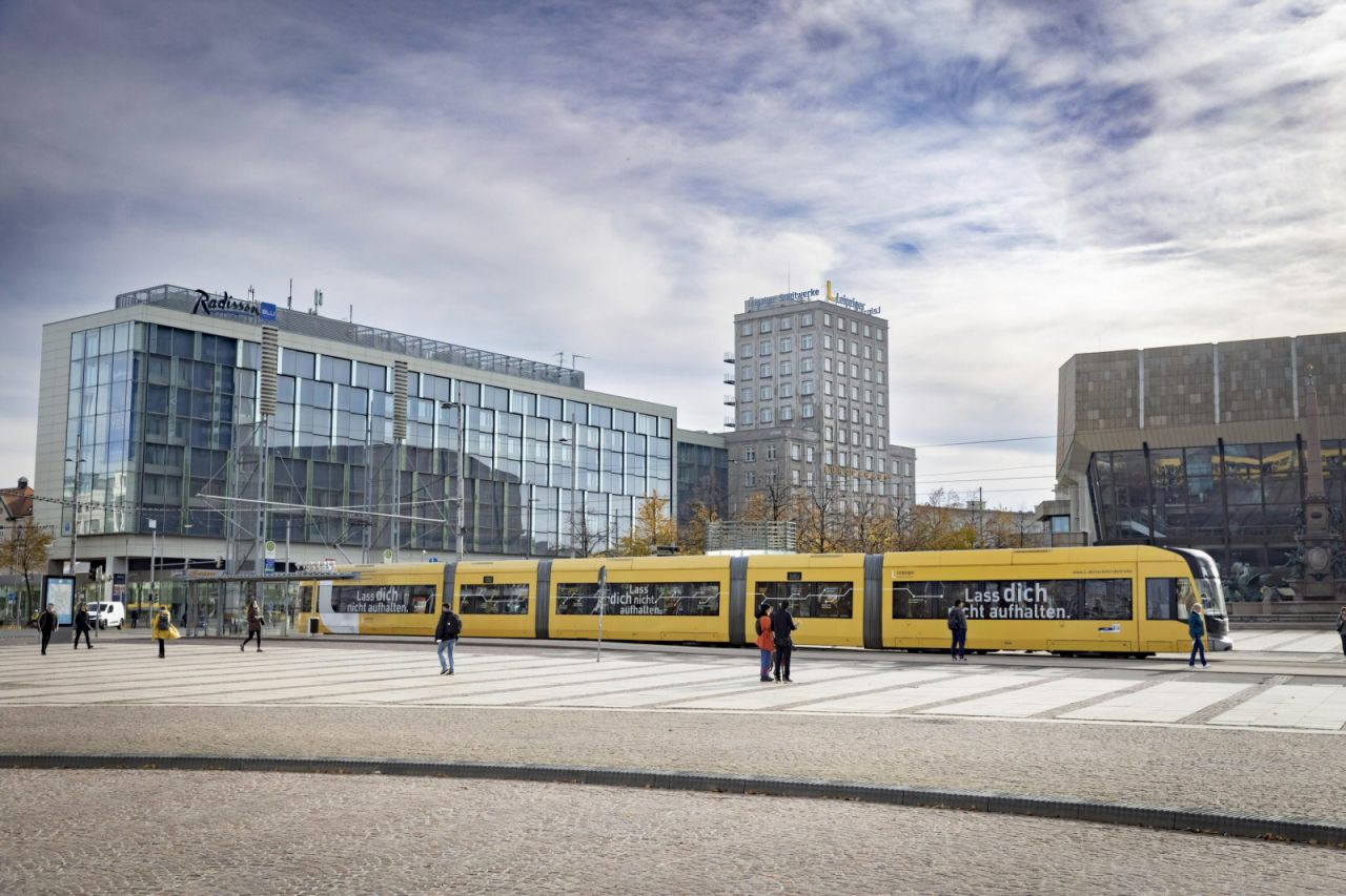 Straßenbahn in Leipzig