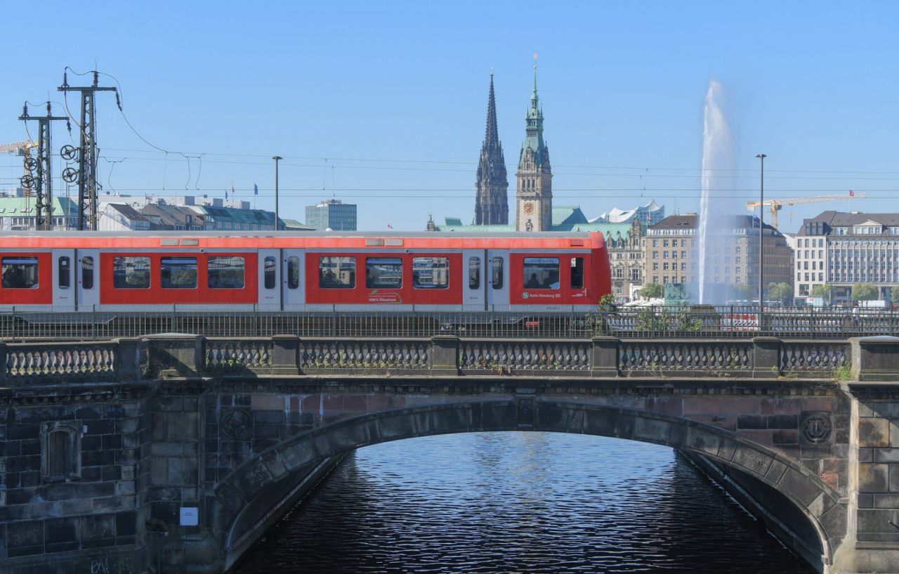 S-Bahn in Hamburg