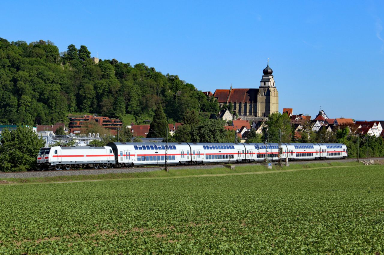 Intercity 2 unterwegs auf der Gäubahn