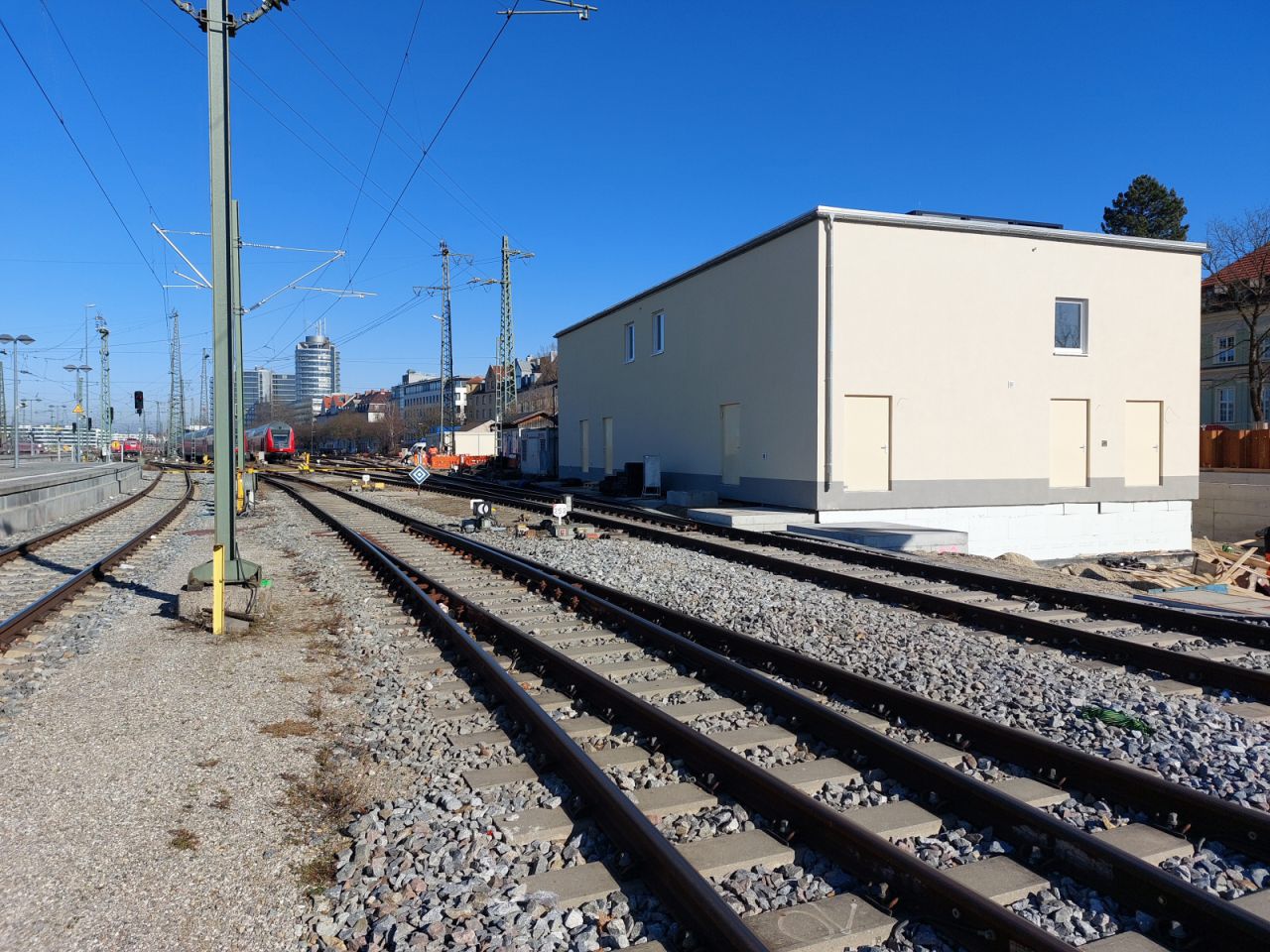 Neues elektronisches Stellwerk am Münchener Ostbahnhof