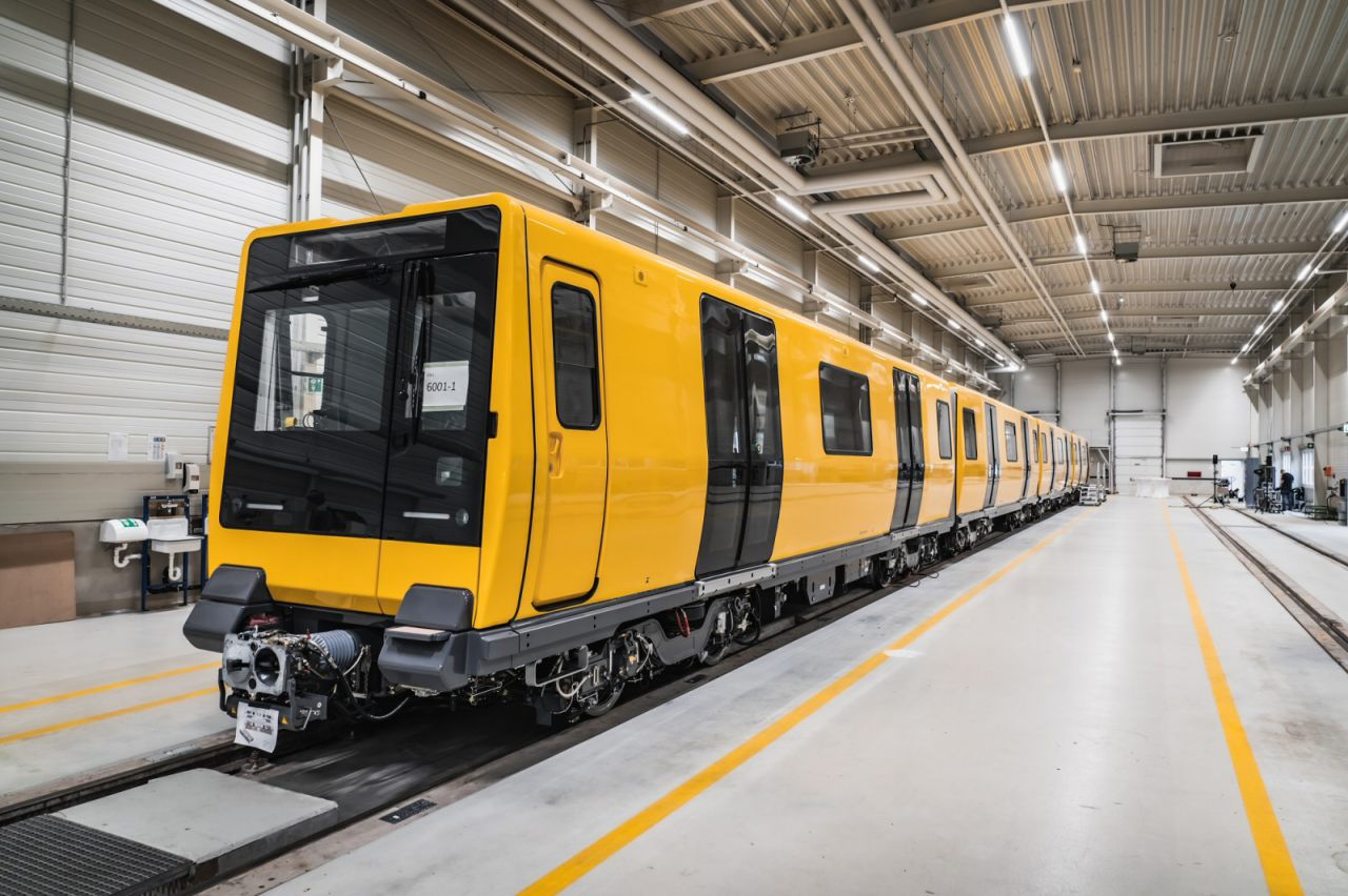 Neue Berliner U-Bahn der Generation JK